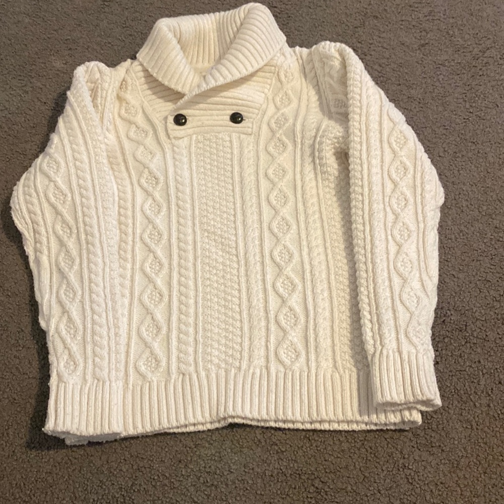 Little Boys Janie and Jack Ivory sweater